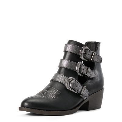 Ariat Western: Unbridled Melody Botas Western Mujer - Negras / Plateadas (FOSQI7902)